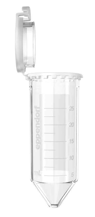 艾本德Eppendorf Conical Tubes 25 mL 帶鎖扣蓋 SnapTec?, 25 mL, 啟動套裝，4  個單離心管架，6  個轉(zhuǎn)子適配器，轉(zhuǎn)子孔可容納 50  mL 錐形管, P