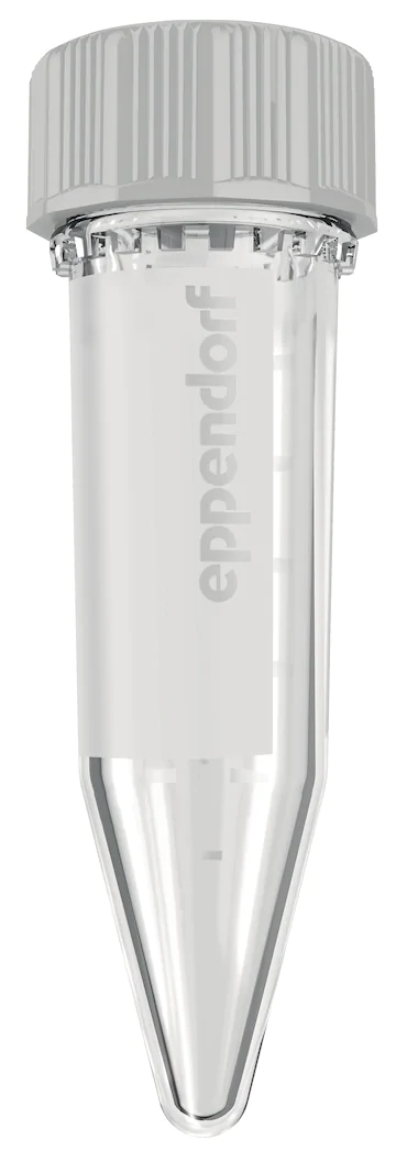 艾本德Eppendorf Tubes? 5.0 mL 帶螺旋蓋, 5.0 mL, 無(wú)菌、無(wú)熱原, 無(wú)RNase和DNase, 無(wú)DNA, 無(wú)色, 200 個(gè) (2 包 × 100 個(gè))貨號(hào) 00301