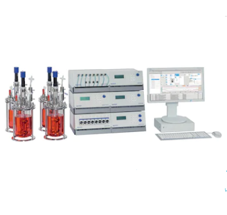 德國(guó)艾本德Eppendorf,DASGIP? Parallel Bioreactor System, 適用細(xì)胞培養(yǎng)，最大 50?sL/h 通氣, 12 罐體系統(tǒng)，臺(tái)式罐體